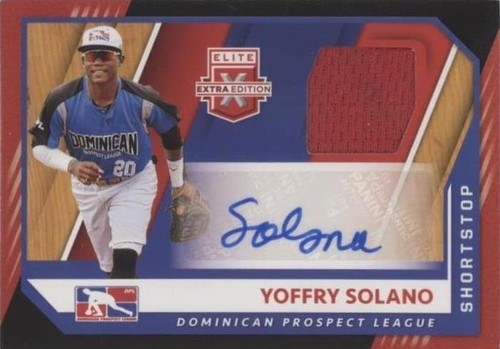 2021 Panini Elite Extra Edition - Yofry Solano #DPLMS-YS