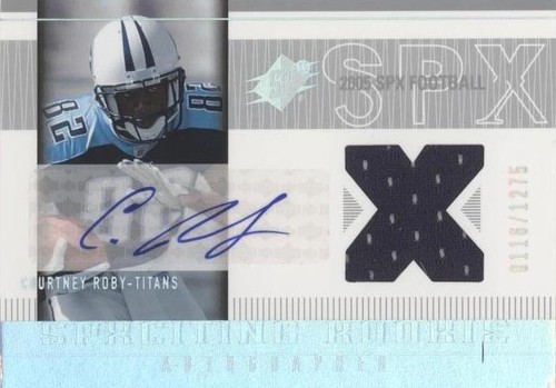 2005 SPx Courtney Roby #207