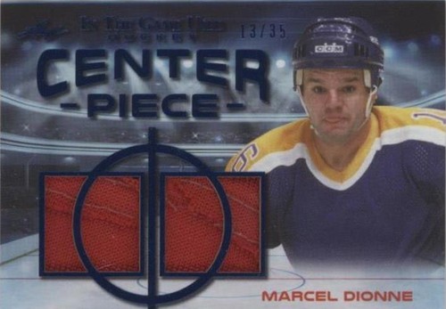 2020-21 Leaf In the Game Used - Marcel Dionne #CP-07