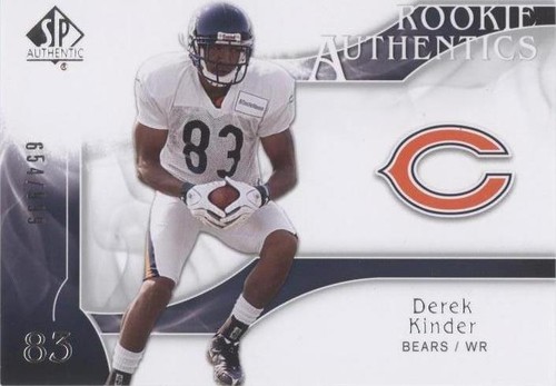 2009 SP Authentic Derek Kinder #218