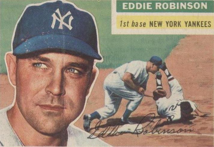 1956 Topps - Eddie Robinson #302