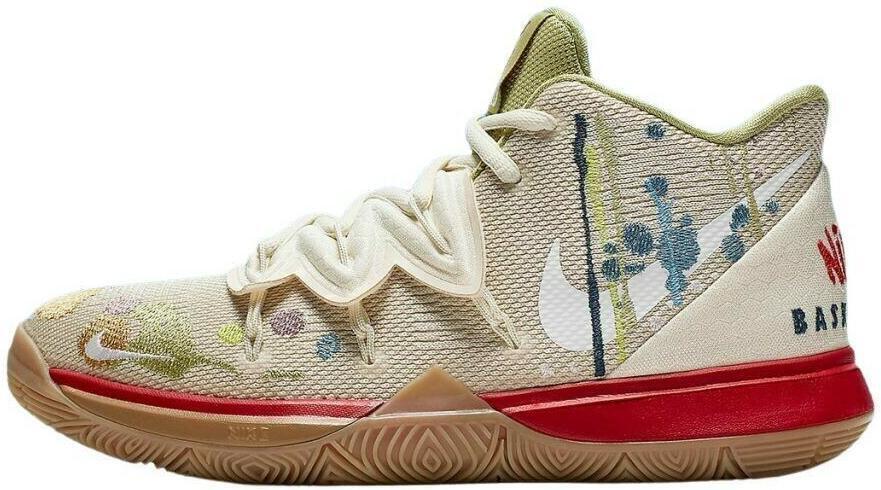 Nike Bandulu x Kyrie 5 EP Embroidered Splatters for Sale Nike Bandulu x Kyrie 5 EP Embroidered Splatters for Sale