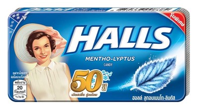 Halls MenthoLyptus Flavored Candy Homemade Relief of CoughampSoothing Sore Throat