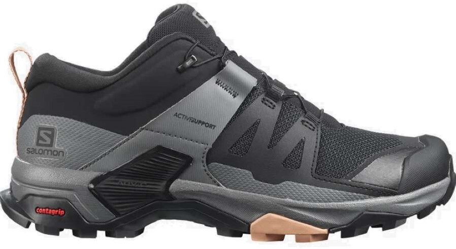 

Женская походная обувь Salomon X Ultra 4 L41285100, Черный, Salomon Ultra 4