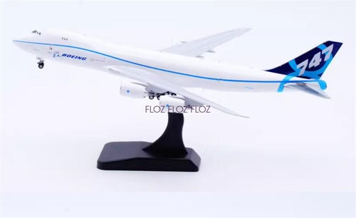 JC Wings B747-8F N747EX ボーイング 1:400 JC Wings 1:400 Boeing 'House Color' B747-8F Diecast Aircraft