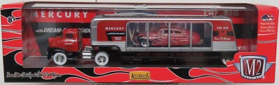 M2 Machines Auto-Haulers 1956 Mercury M-600 COE & 1949 Mercury Custom Chase