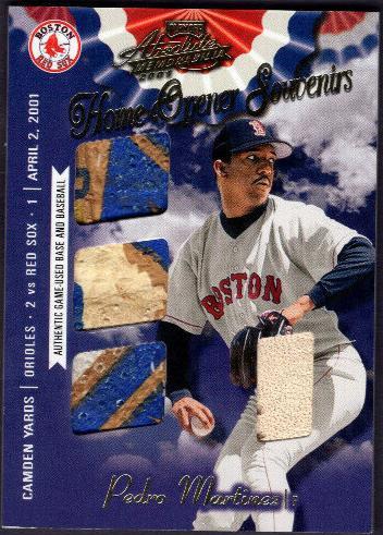 2001 Playoff Absolute Memorabilia - Pedro Martinez #OD-3