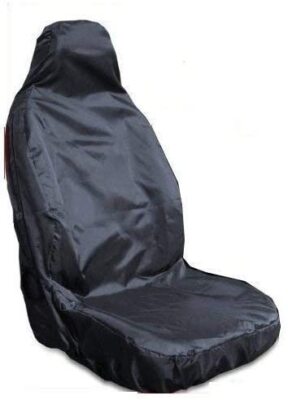 FOR RENAULT CLIO MK3 - Heavy Duty Fabric Nylon Waterproof Front Seat Covers Pair