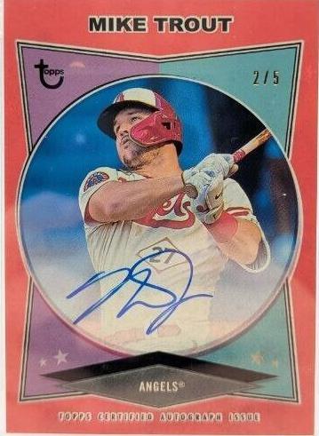 2023 Topps Brooklyn Collection - Mike Trout #AC-MT