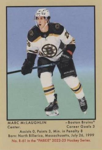 2022-23 Upper Deck Parkhurst Champions - Marc McLaughlin #R-61