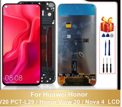 For Huawei Honor V20 PCT-AL10 PCT-TL10 PCT-L29 LCD Display Touch Replacement