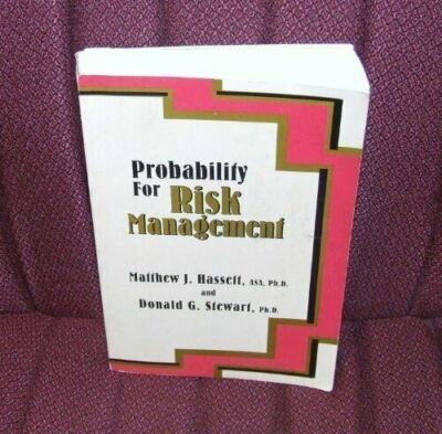 Probability for Risk Management by Matthew J. Hassett|Donald Stewart
