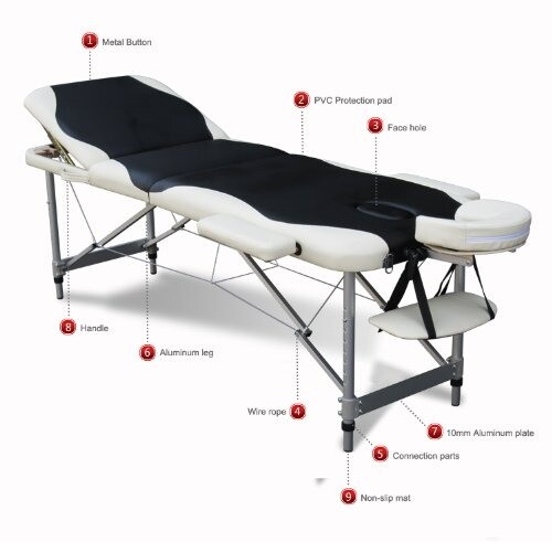 Portable Lightweight Massage Table Massage Couch Massage Bed