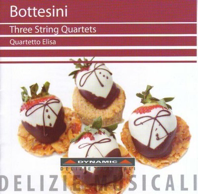 Quartteto Elisa - Bottesini: Three String Quartets ** Free Shipping**