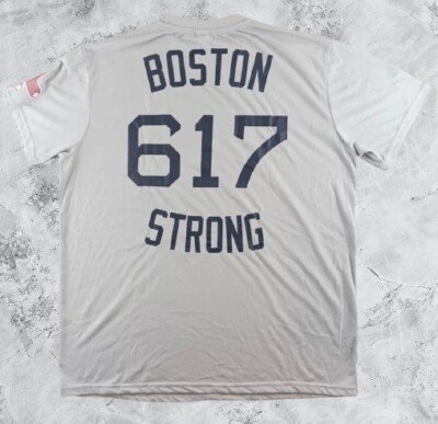 Boston Red Sox 617 Strong Marathon Promo T-Shirt Men's Size Medium BRAND NEW!