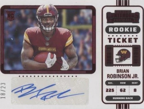 2022 Panini Zenith Brian Robinson Jr. #106