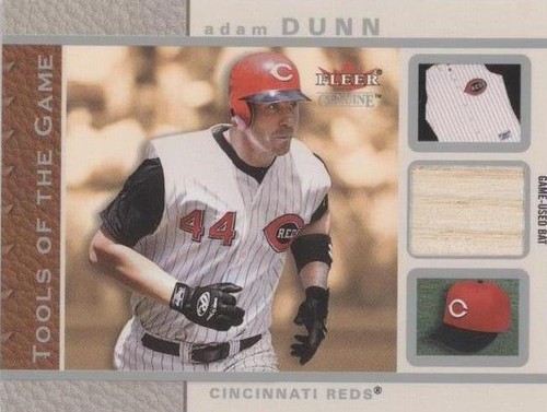 2003 Fleer Genuine - Adam Dunn #TG-AD