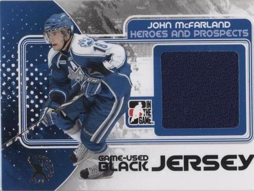 2010-11 In the Game Heroes and Prospects - John Mcfarland #M-22