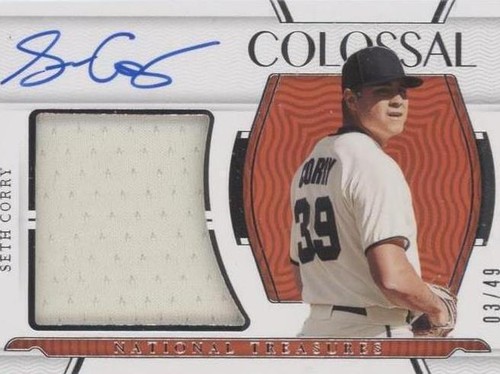 2022 Panini National Treasures - Seth Corry #CMS-SC
