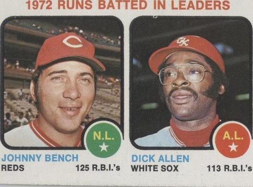 1973 Topps - Dick Allen Johnny Bench #63