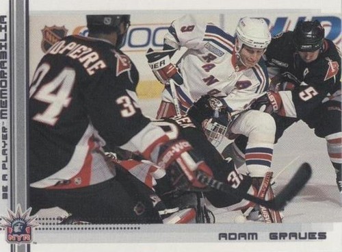 2000-01 In the Game Be A Player Memorabilia - Adam Graves #181