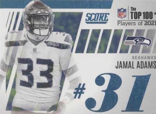 2022 Score Jamal Adams #T31