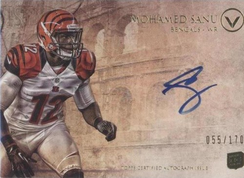 2012 Topps Valor Mohamed Sanu #VA-MS