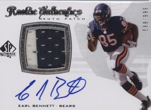 2008 SP Authentic Earl Bennett #283