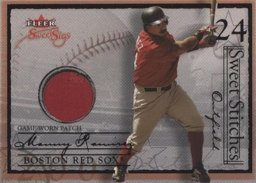2004 Fleer Sweet Sigs - Manny Ramirez #ST-MR