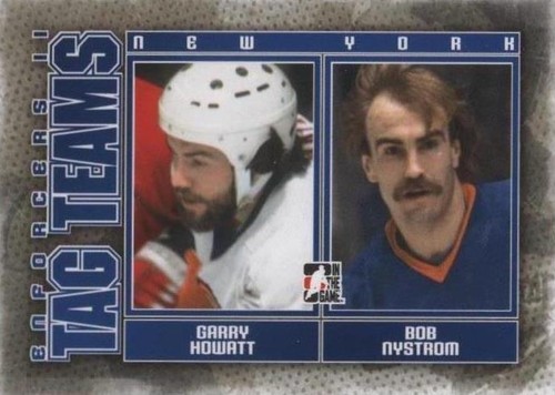 2013-14 In the Game Enforcers II - Bob Nystrom Garry Howatt #122