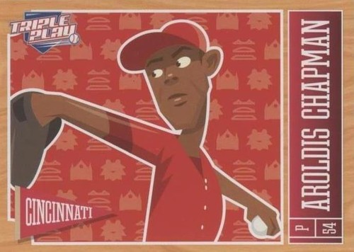 2013 Panini Triple Play - Aroldis Chapman #19