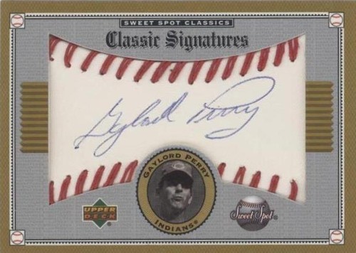 2002 Upper Deck Sweet Spot Classics - Gaylord Perry #S-GP