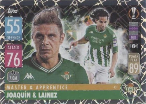 2021-22 Topps Match Attax UCL Diego Lainez Joaquin #431