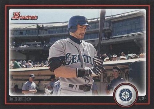 Ichiro Suzuki Autographed 2001 Bowman Chrome Refractor RC