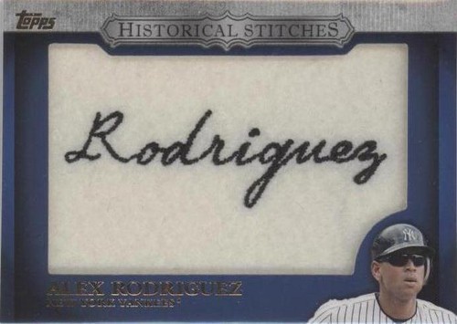 2012 Topps - Alex Rodriguez #HS-AR