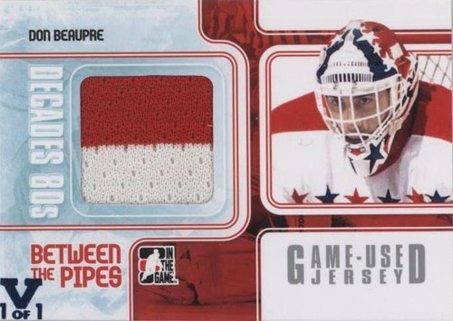 2010-11 In the Game Decades 1980s - Don Beaupre #BTPJ-14