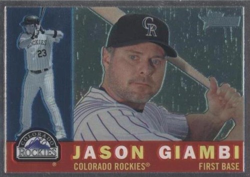 2009 Topps Heritage - Jason Giambi #CHR104