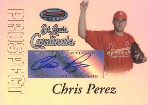 2007 Bowman's Best - Chris Perez #BBP59