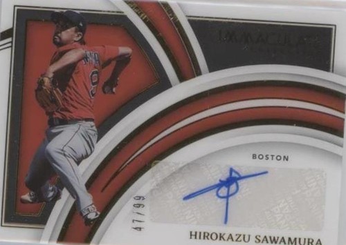 2022 Panini Immaculate Collection - Hirokazu Sawamura #CIS-HS