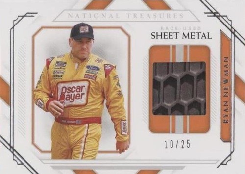 2021 Panini National Treasures - Ryan Newman #RU-RN