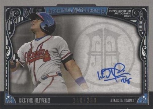 2016 Topps Museum Collection - Hector Olivera #AA-HO