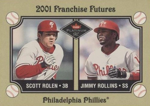 2001 Fleer Platinum - Jimmy Rollins Scott Rolen #474
