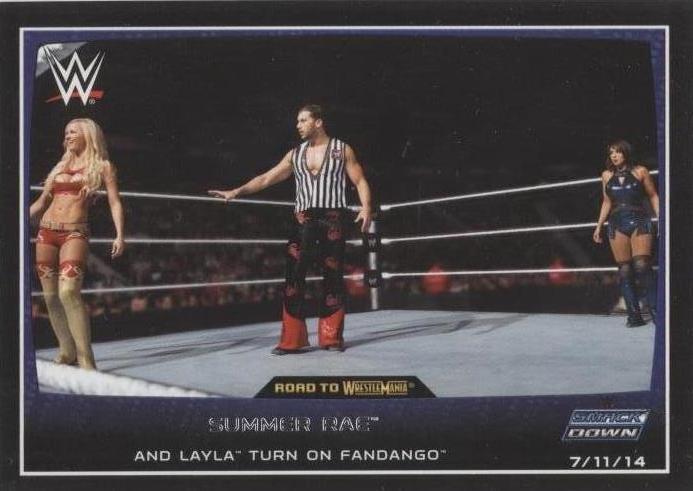 2015 Topps WWE Road to Wrestlemania - Summer Rae #34