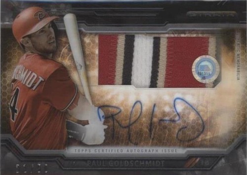 2015 Topps Strata - Paul Goldschmidt #CAAR-PG