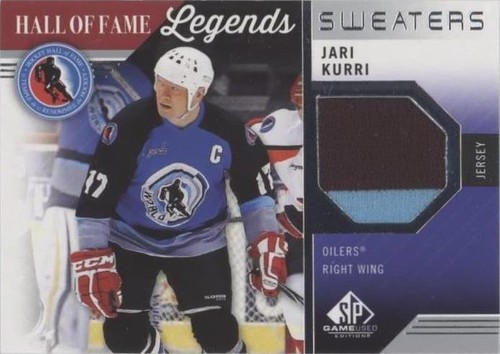 2021-22 Upper Deck SP Game Used - Jari Kurri #HOF-JK
