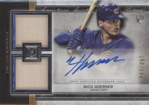 2020 Topps Museum Collection - Nico Hoerner #SSDA-BN