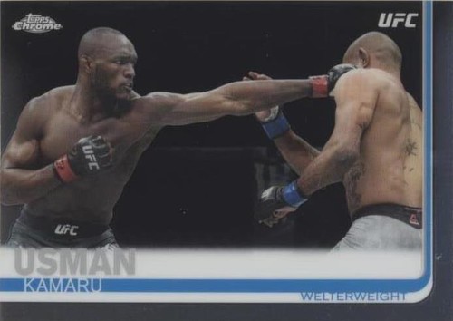 2019 Topps Chrome UFC - Kamaru Usman #14