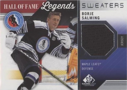 2021-22 Upper Deck SP Game Used - Borje Salming #HOF-BS