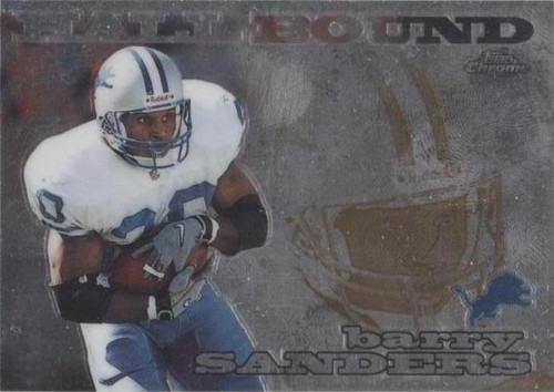 1999 Topps Chrome Barry Sanders #H21