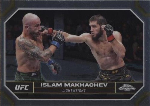 2024 Topps Chrome UFC - Islam Makhachev #80